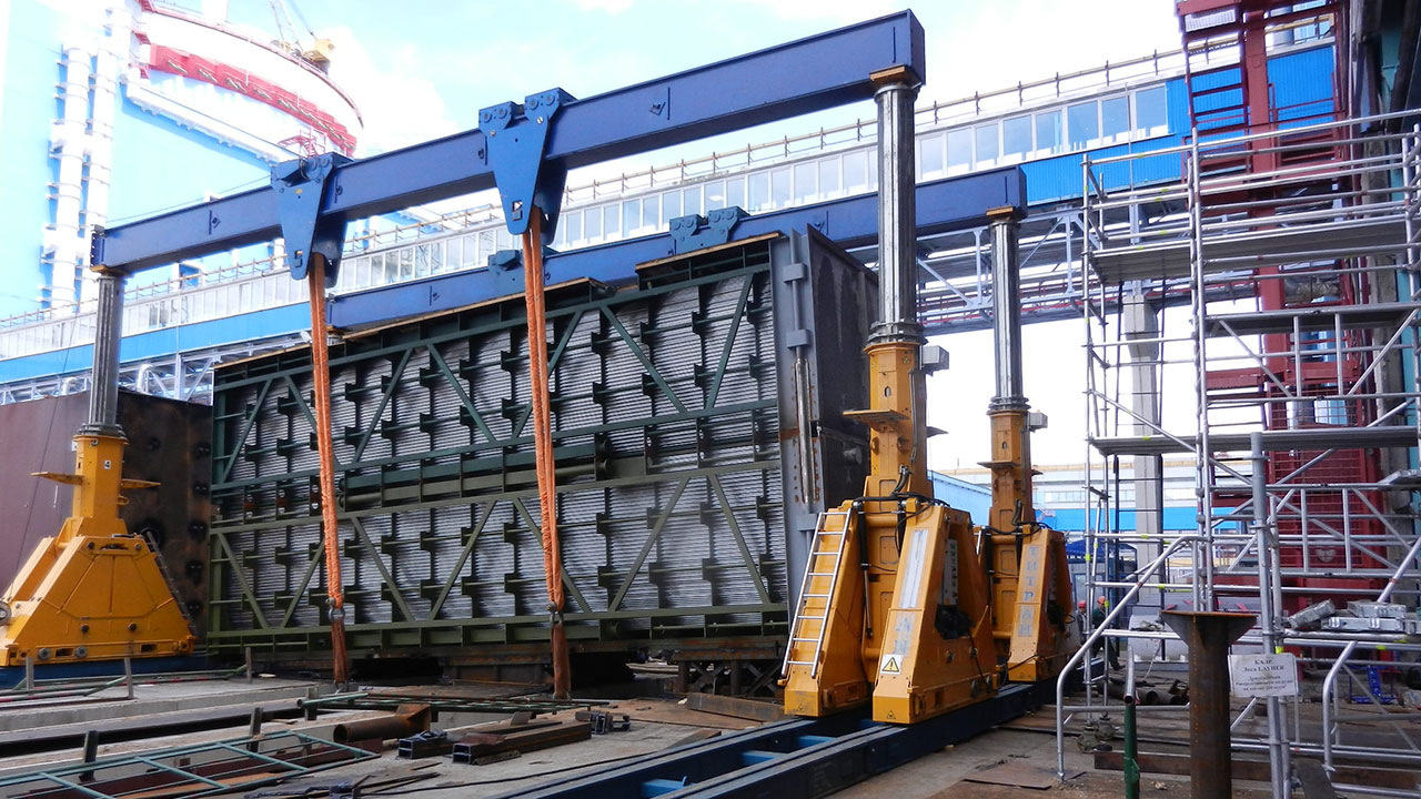 Перемещение производственной линии